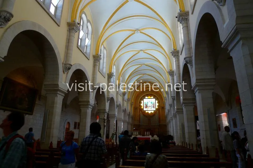 The Church of Saint Catherine is a Catholic church - famous for its Christmas mess. The Church of Saint Catherine, Bethlehem
