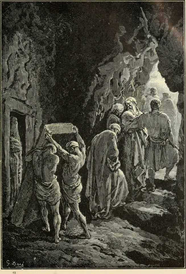 旧約聖書 アブラハムによるサラの埋葬シーン