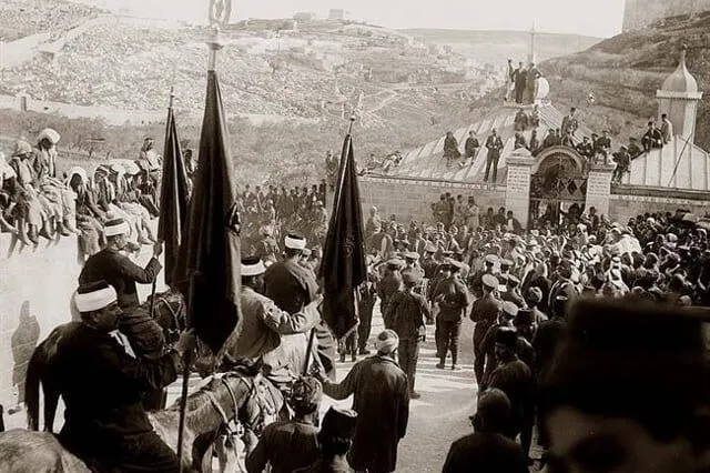 Jericho Nabi Musa festival in 1920