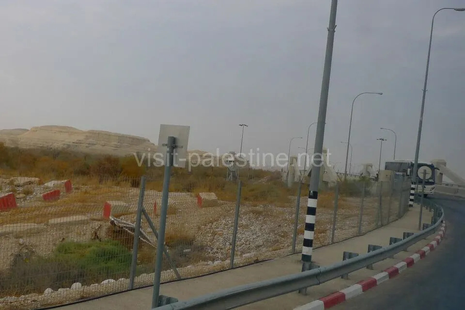 In my case, they force the passengers to wait on the bus without notice. Of course, without a bathroom. King Hussein Bridge