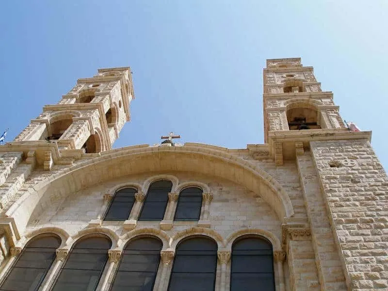 The Church of St. Photinia. Seetheholyland.net Nablus the Church of St. Photini