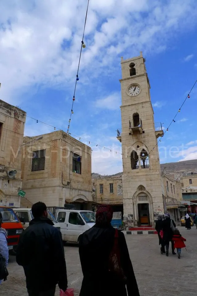 Nablus Clock Tower Nablus clock tower in the Old City