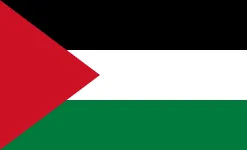 The flag of Palestine The flag of Palestine